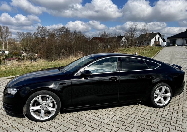 Audi A7 cena 62500 przebieg: 255000, rok produkcji 2012 z Śrem małe 781